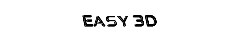 Easy 3D font preview
