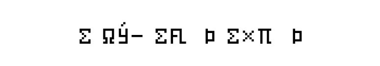 Eboy-REGBetaExpert font preview