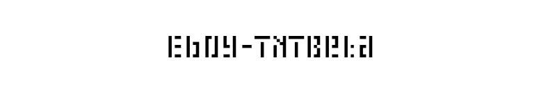 Eboy-TNTBeta font preview