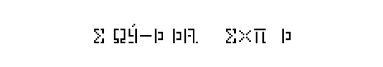 Eboy-TNTGammaExpert font preview