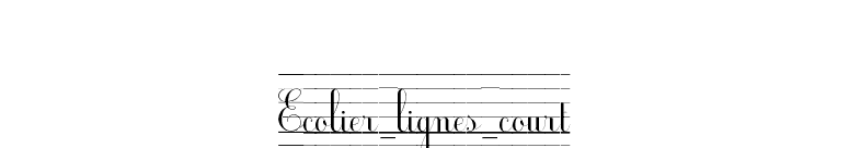 Ecolier_lignes_court font preview