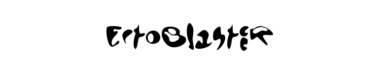 EctoBlaster font preview