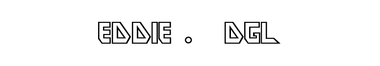 Eddie - DGL font preview