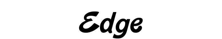 Edge font preview
