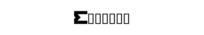 Edistys font preview