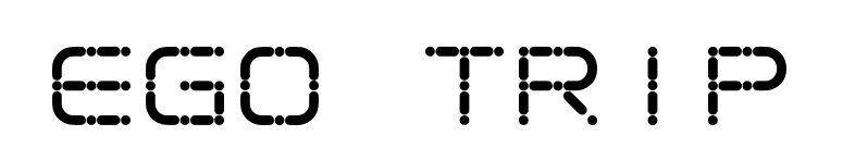 Ego trip font preview