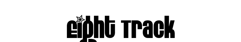 Eight Track font preview