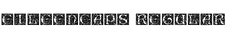 EileenCaps Regular font preview