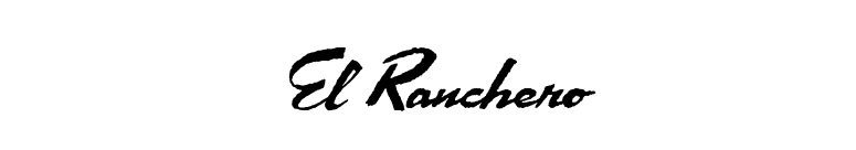 El Ranchero font preview