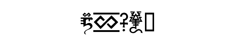Eldar font preview