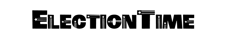 ElectionTime font preview