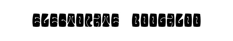 Electorate Boogaloo font preview