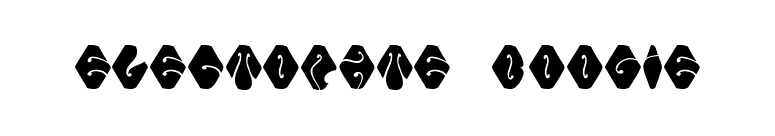 Electorate Boogie font preview