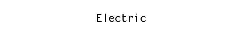 Electric font preview