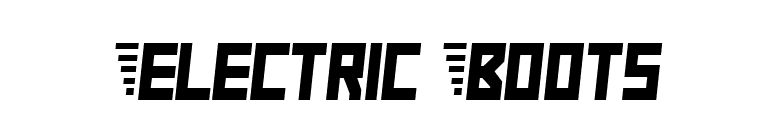 Electric Boots font preview