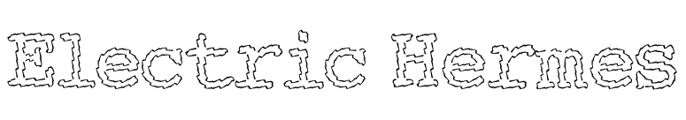 Electric Hermes font preview