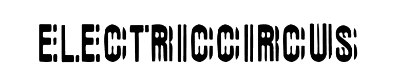 ElectricCircus font preview