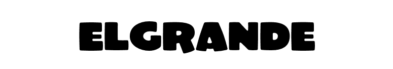 ElGrande font preview