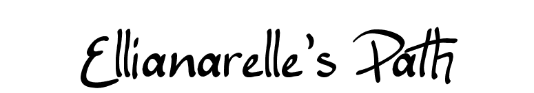 Ellianarelle's Path font preview