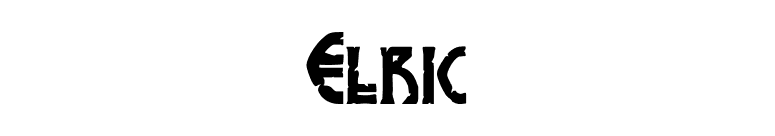Elric font preview