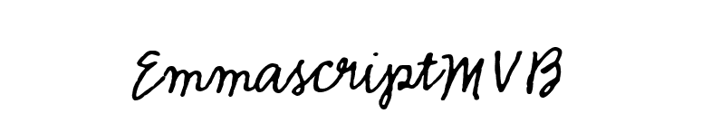 EmmascriptMVB font preview