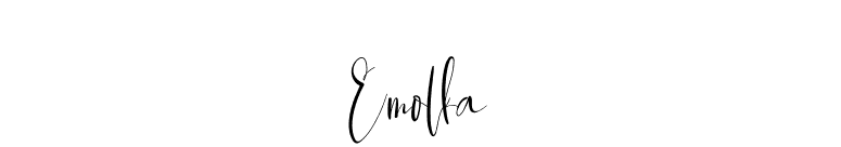 Emolka font preview