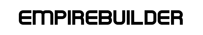 EmpireBuilder font preview