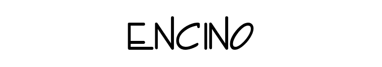 Encino font preview