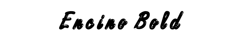 Encino Bold font preview
