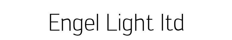 Engel Light ltd font preview
