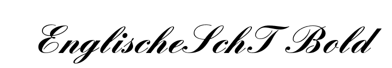 EnglischeSchT Bold font preview