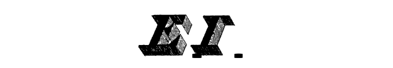 Engravier_Initials font preview