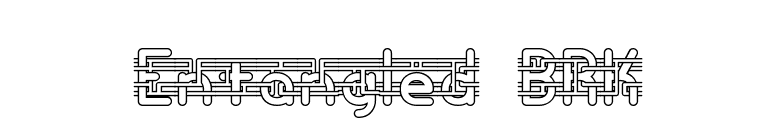 Entangled BRK font preview