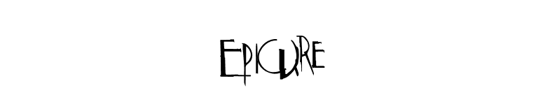 Epicure font preview