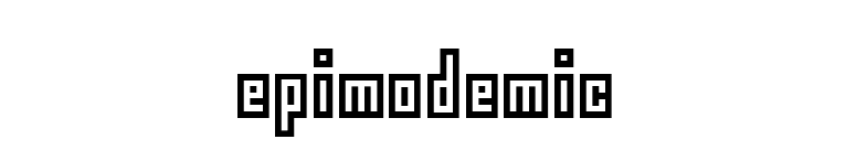 epimodemic font preview