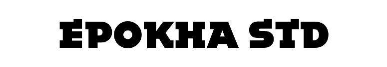 Epokha Std font preview