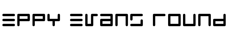 Eppy Evans Round font preview