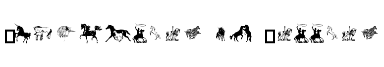 Equestrian by Darrian font preview