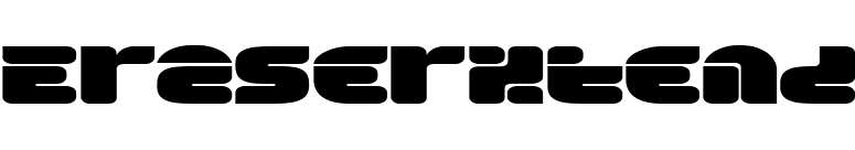 EraserXtend font preview