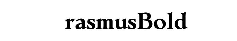 ErasmusBold font preview