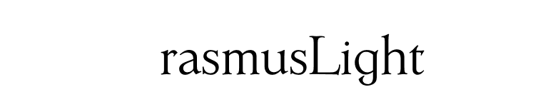 ErasmusLight font preview