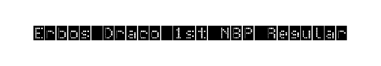 Erbos Draco 1st NBP Regular font preview