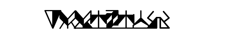 Ergonomix font preview