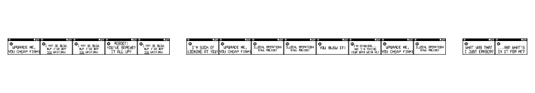 Error Messages JL font preview