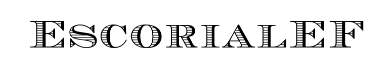 EscorialEF font preview