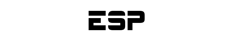 ESP font preview