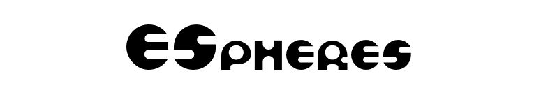 ESpheres font preview