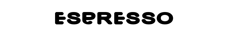 Espresso font preview