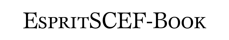 EspritSCEF-Book font preview