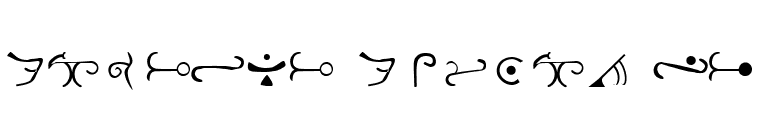Espruar Elvish FR  font preview